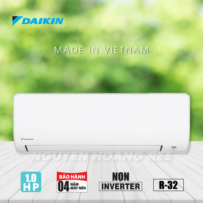 Máy lạnh Daikin 1.0HP FTF25UV1V/RF25UV1V - Non Inverter