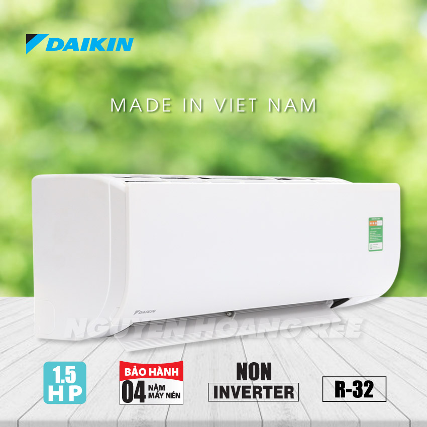 Máy lạnh Daikin 1.5 HP FTF35UV1V/RF35UV1V - Non Inverter