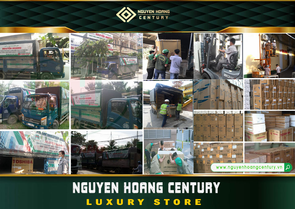 Giao hàng kho vận Nguyễn Hoàng Century