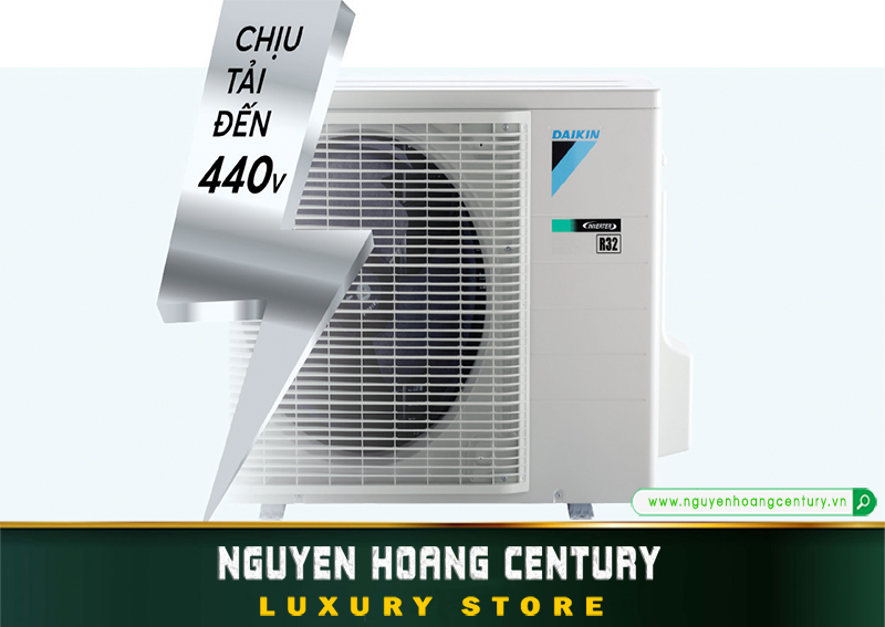 Tính năng này của máy lạnh Daikin Inverter FTKZ71VVMV 3 HP  bao gồm một mạch điện tử có độ bền cao 