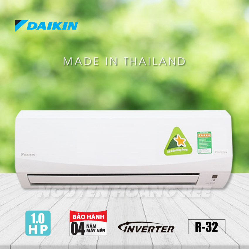Máy lạnh Daikin FTKQ25SVMV Thái Lan - Inverter