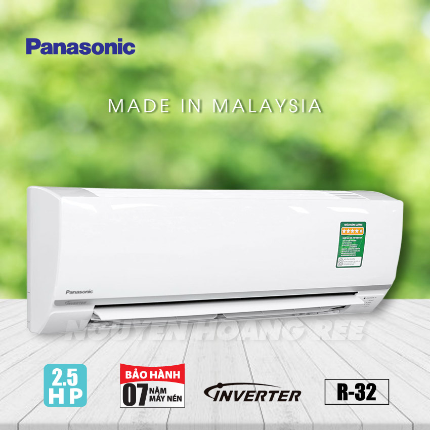 Máy lạnh Panasonic 2.5 HP Inverter CU/CS-PU24VKH-8