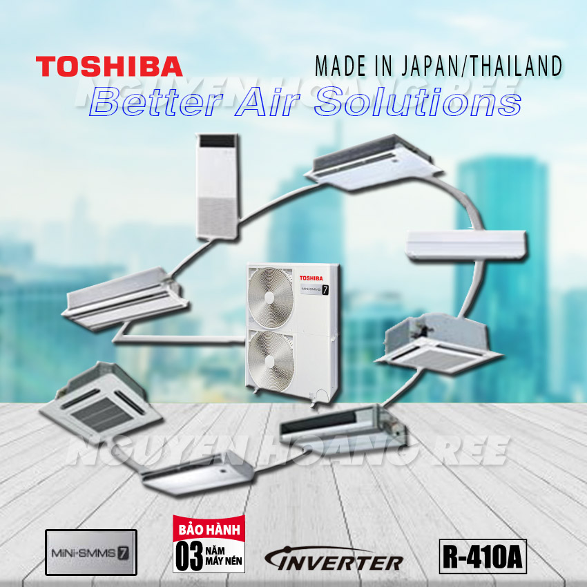 Hệ thống Mini SMMS7 - VRF Toshiba