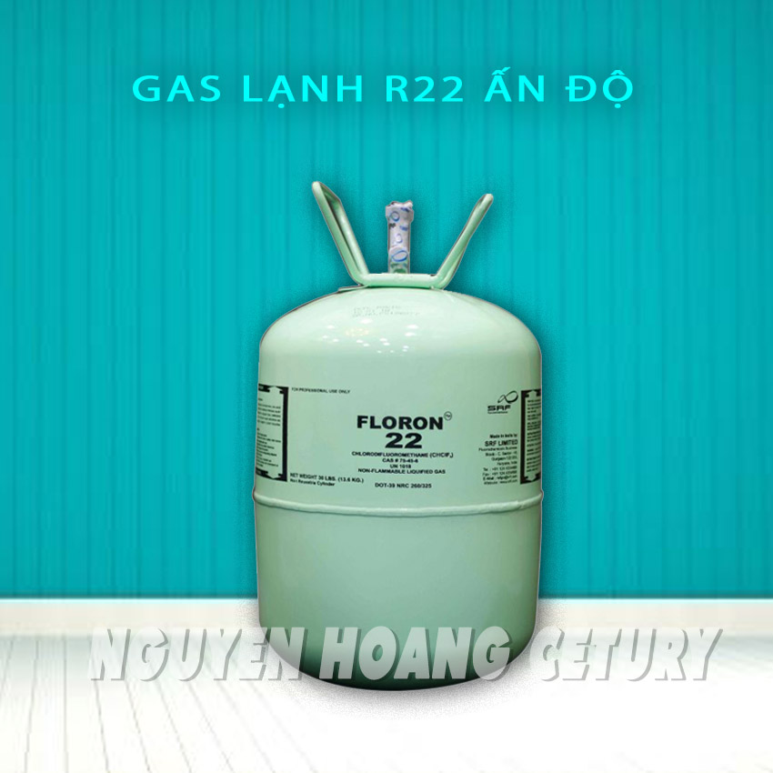 Gas R22 Floron Ấn Độ 13.6 Kg
