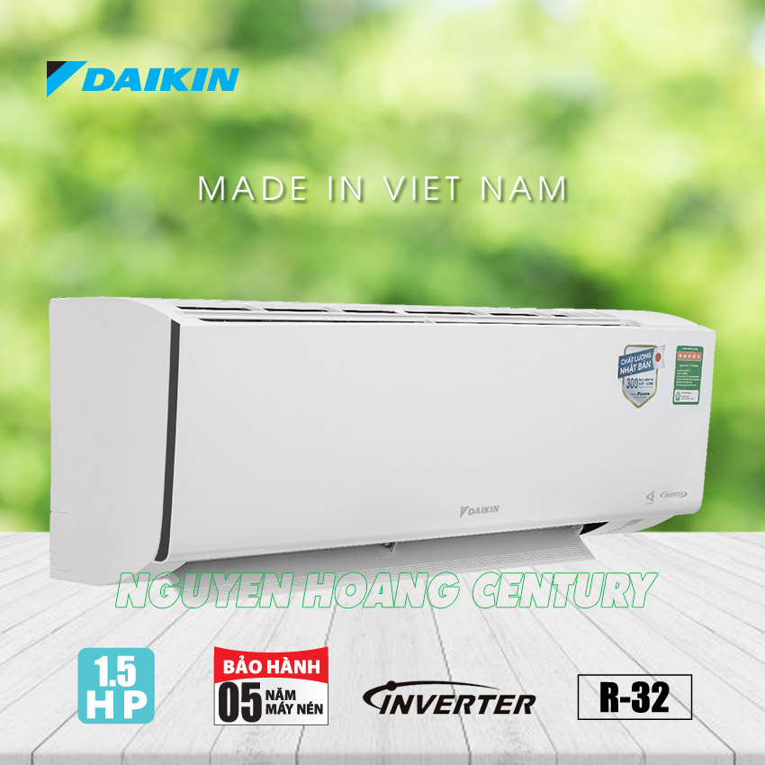 Máy lạnh Daikin Inverter FTKF35XVMV công suất 1.5 HP - trả góp 0%