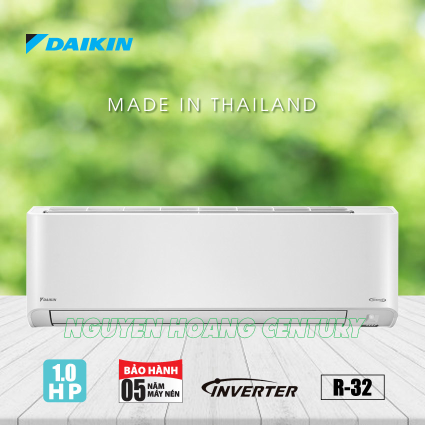 Máy lạnh Daikin Inverter 1HP FTKZ25VVMV - giá tốt nhất thị trường, có trả góp