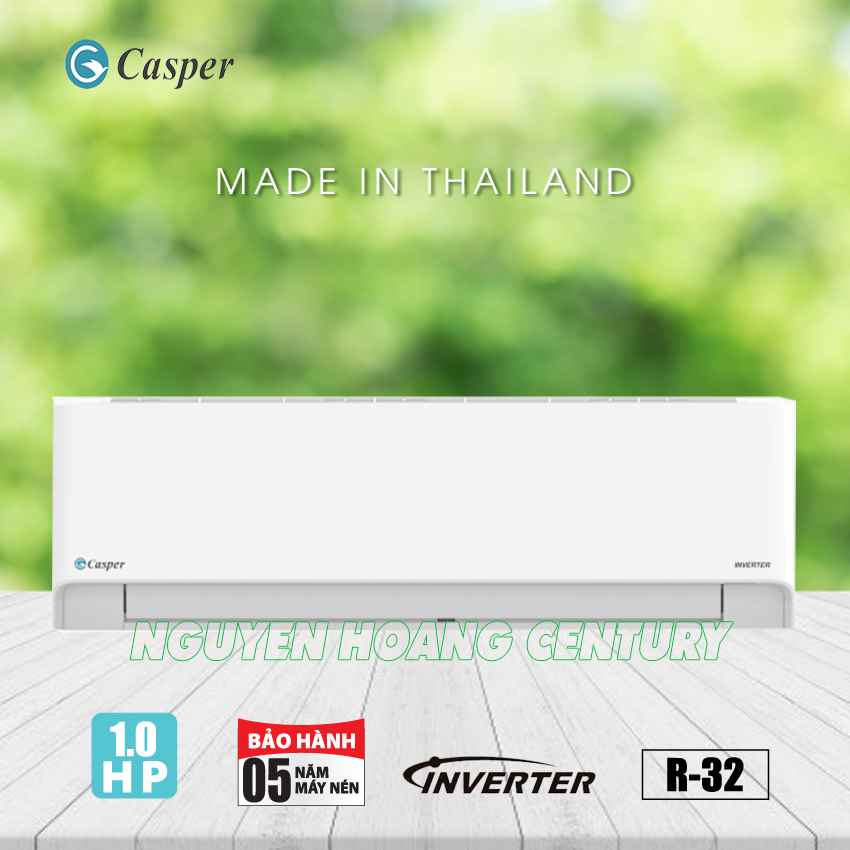 Máy lạnh Casper Inverter 1.0 HP HC-09IA33, có trả góp 0%