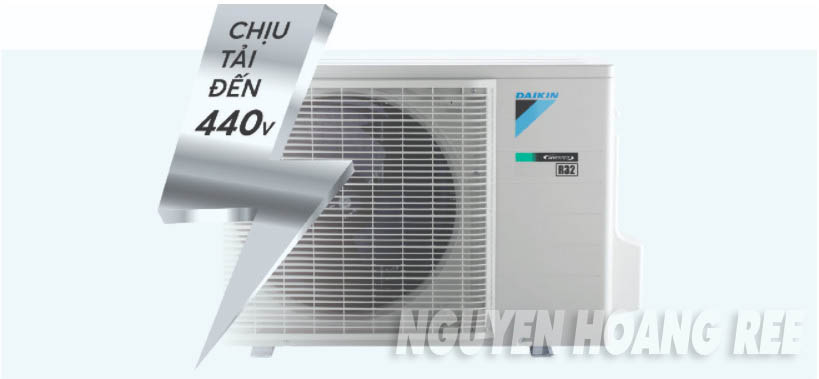 Máy lạnh Daikin Inverter FTKZ25VVMV 1.0 HP bảo vệ cao áp và thấp áp