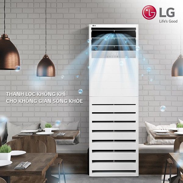 Máy lạnh Tủ đứng LG 3 HP Inverter APNQ30GR5A3  gas R410A