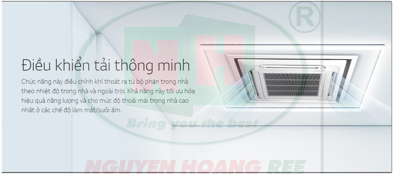 Máy lạnh LG Multi V IV - điều khiển tải thông minh - Nhà thầu Nguyễn Hoàng HVAC Contractor